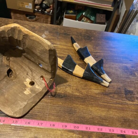 Guatemala Magan deer mask - Picture 5 of 7